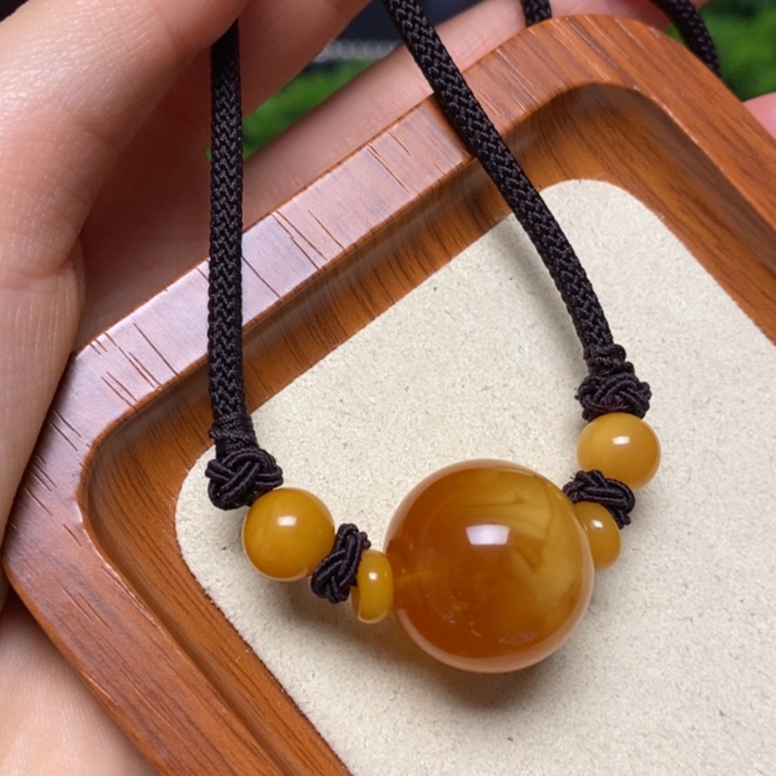 【闪购商品】蜜蜡颈饰未镶嵌项链