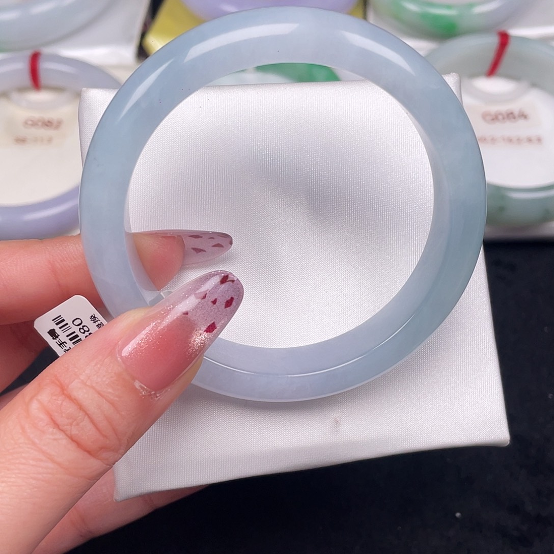 翡翠未镶嵌手镯045