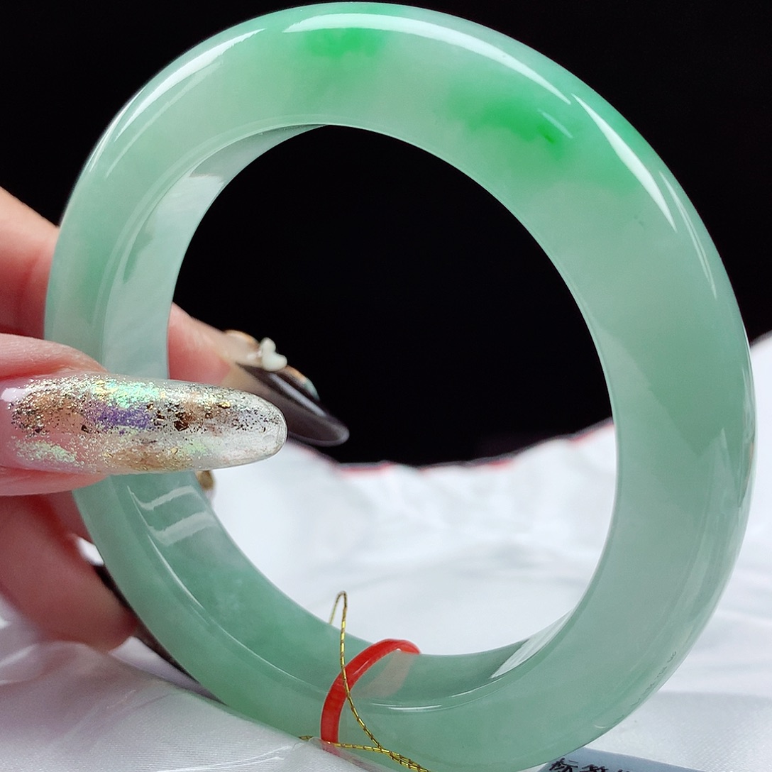 未镶嵌手镯翡翠56圈4468