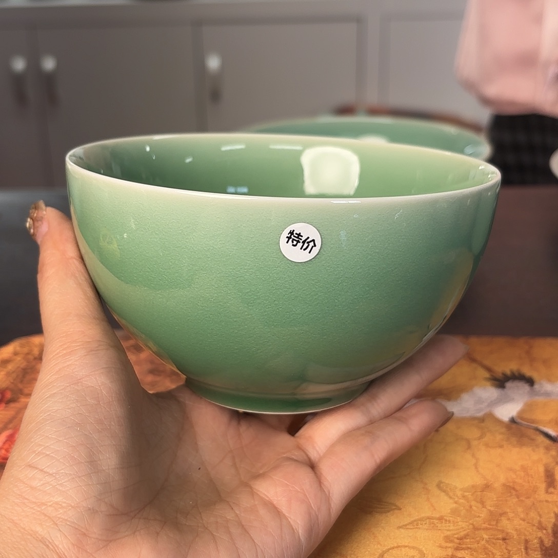 龙泉云间青瓷小米茶器