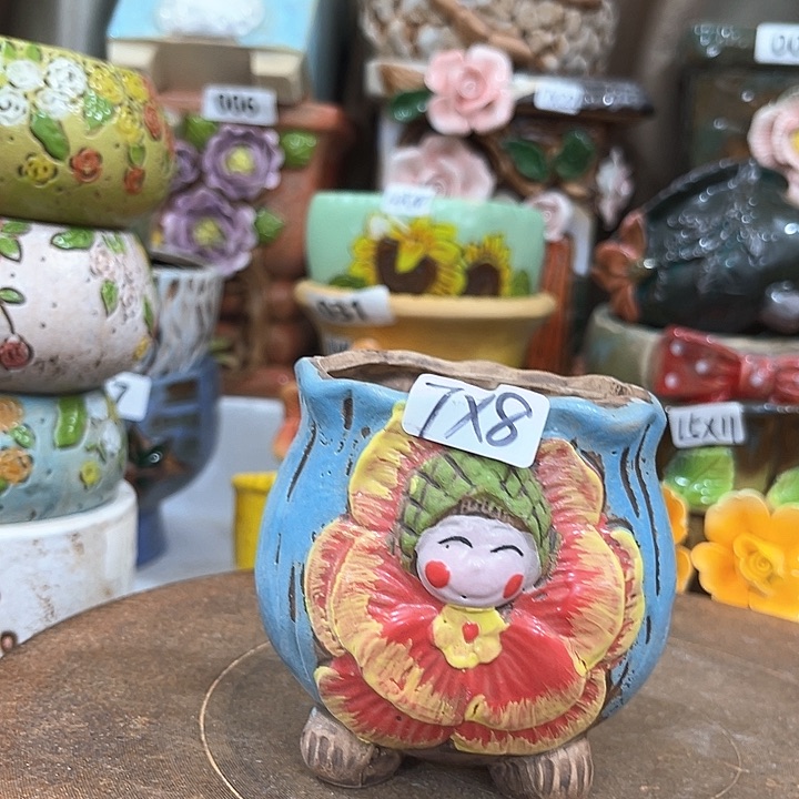 红陶粗陶多肉花盆