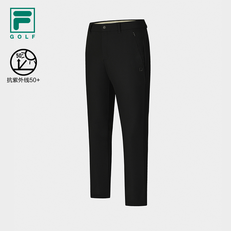 FILA斐乐联名款高尔夫夏季长裤速干透气商务冰丝男裤A11M535601F