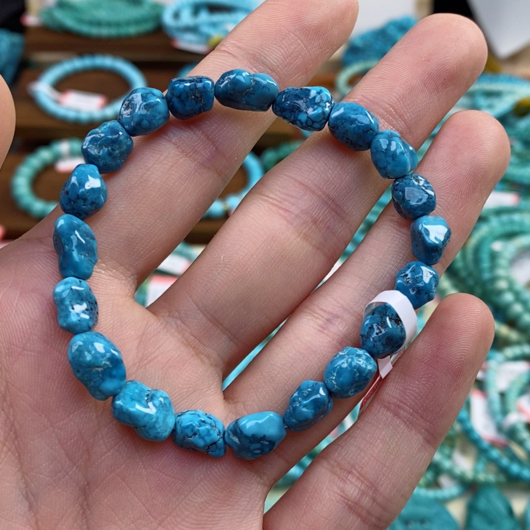 未镶嵌绿松石手串