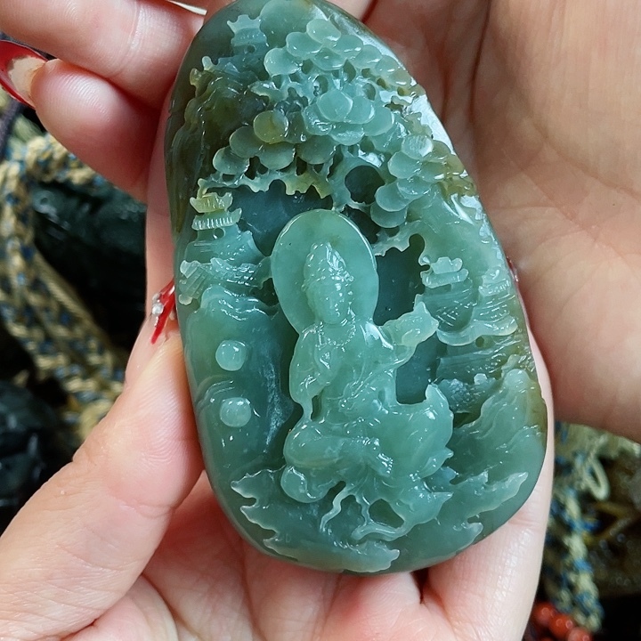 和田玉把件未镶嵌