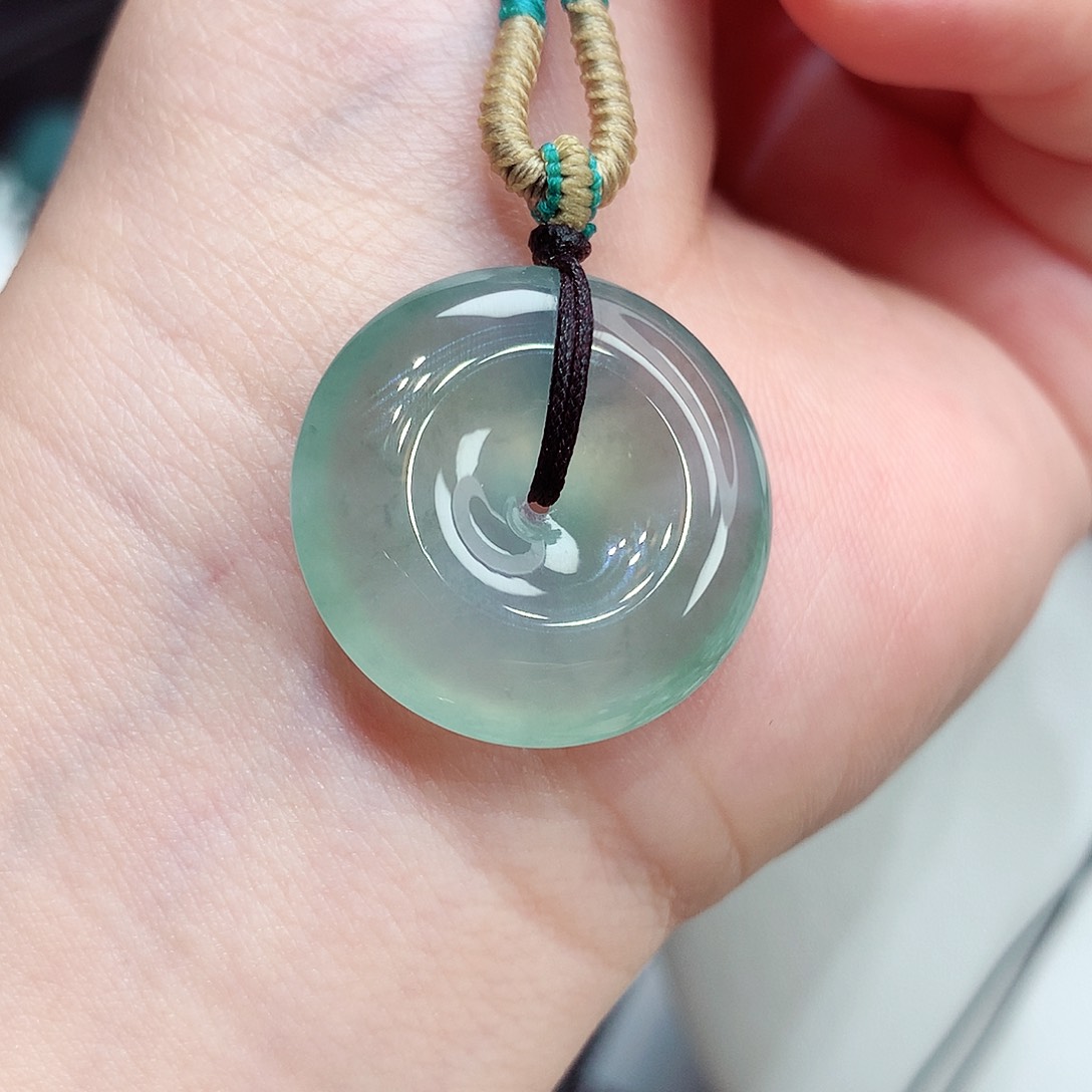 颈饰未镶嵌翡翠翡翠58，23.5/5.9