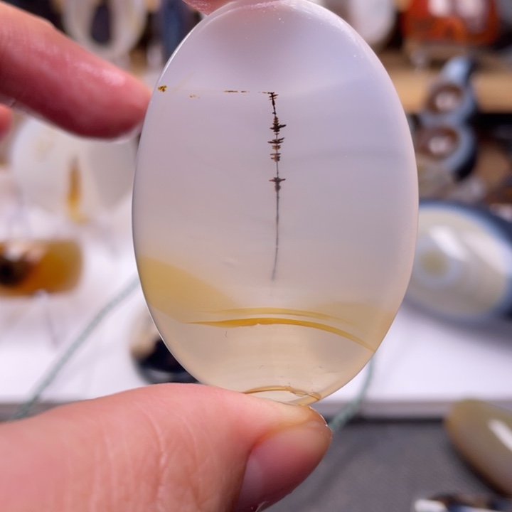 玛瑙/玉髓未镶嵌吊坠(不含链)