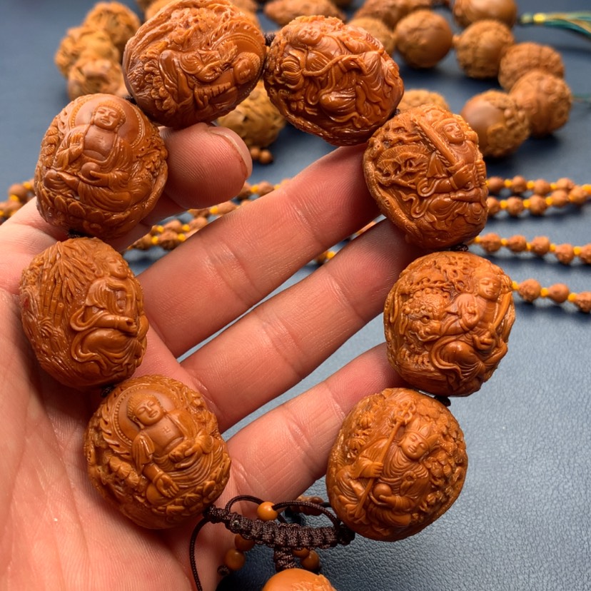 【闪购商品】橄榄核手串/手链辛*帅诸天神佛