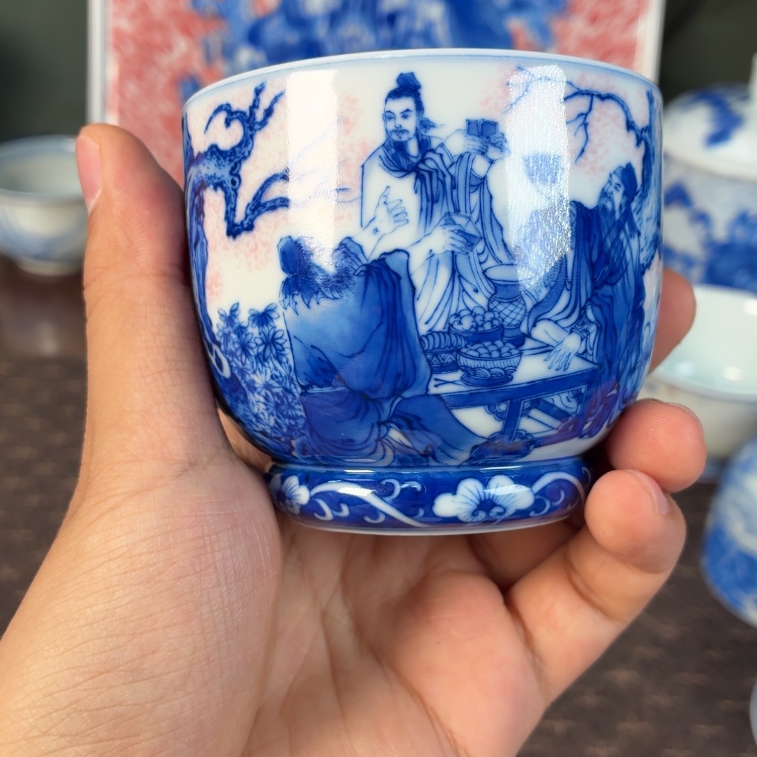 摆件陶瓷姑娘沈燕鸿景德镇景德镇