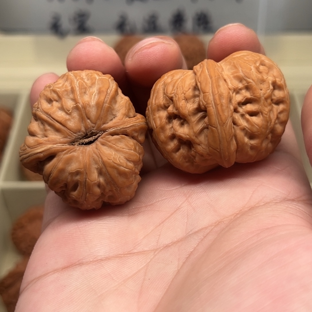 惜****吊坠文玩核桃41尺全品元宝