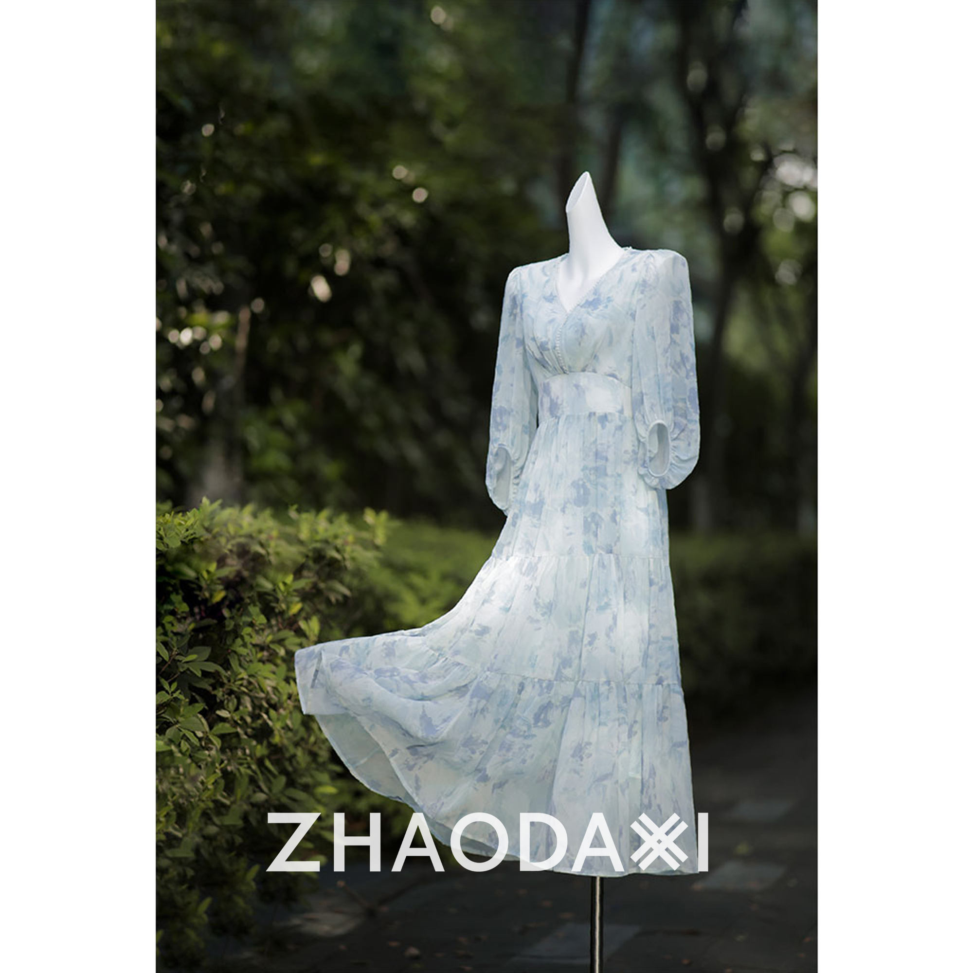 【赵大喜】花园裙新加色| 降温色系 收腰大摆量 显瘦遮肉