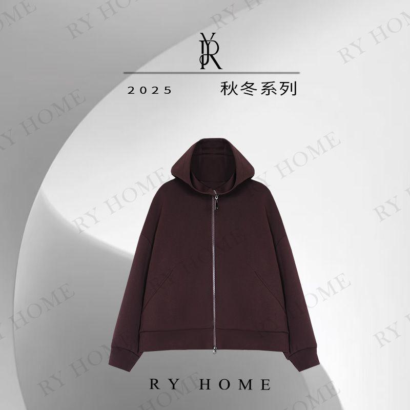 【容雨RYHOME】90白鹅绒秋冬款连帽拉链鹅绒外套253Y1131
