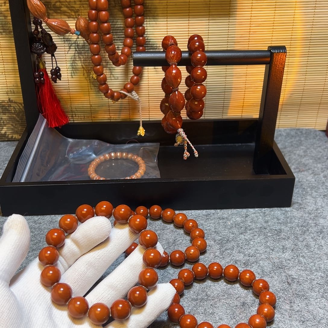 橄榄核手串/手链1.3正圆