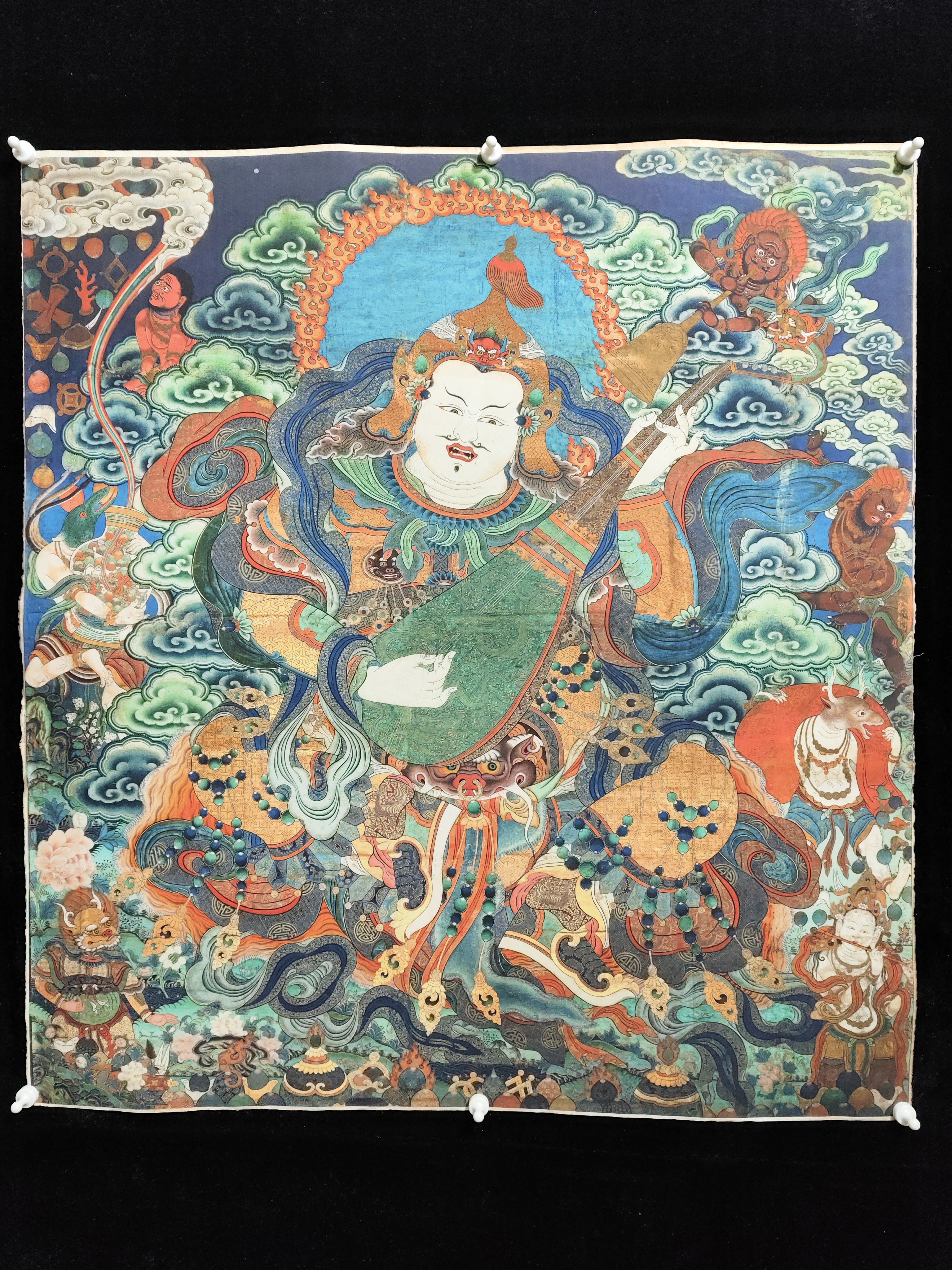 A05高端精品财宝天王绘画类唐卡