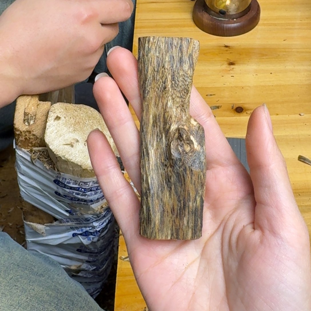 沉香沉香碎屑白棋品种块料13克