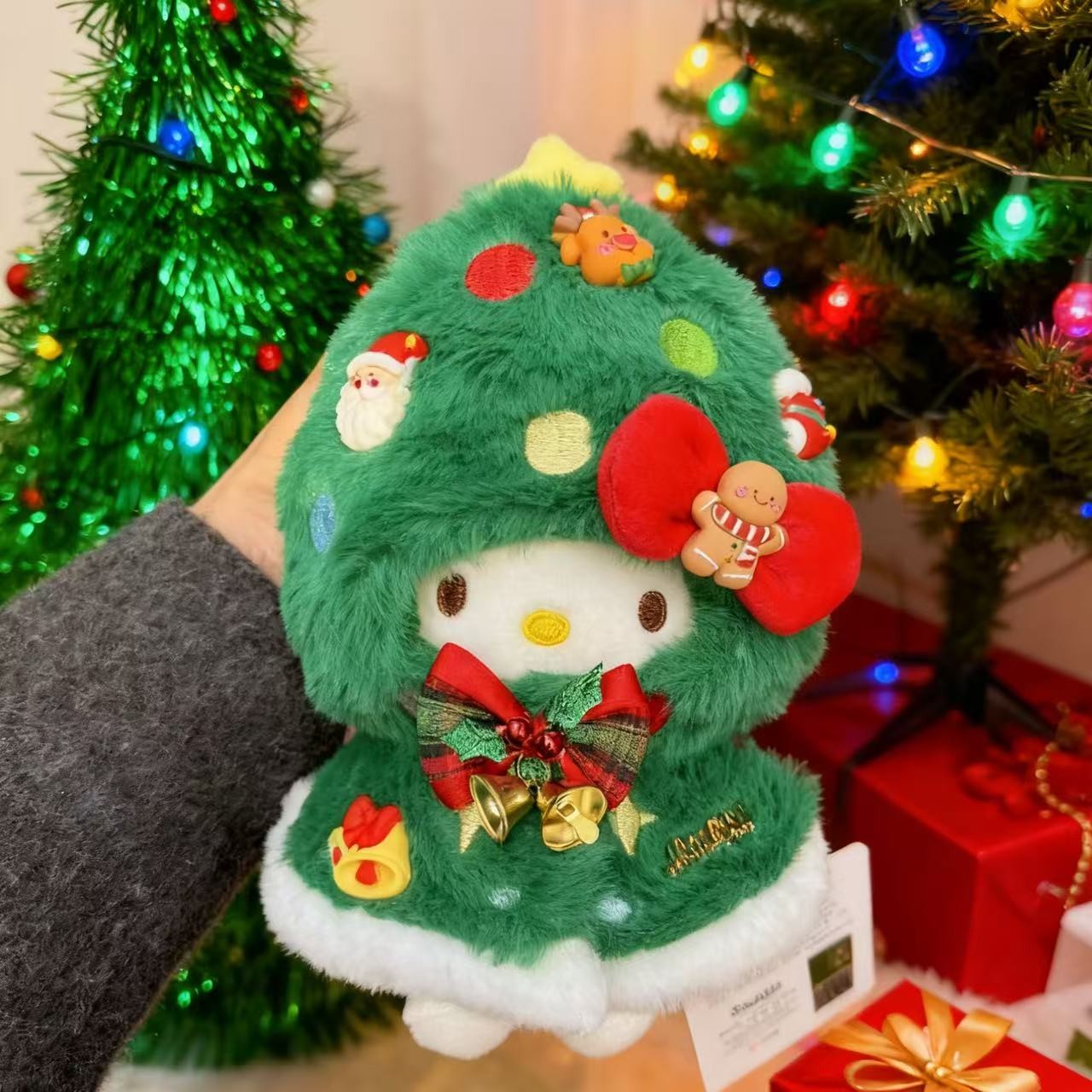 【正版】圣诞树 包包挂件可爱毛绒玩偶钥匙扣挂饰