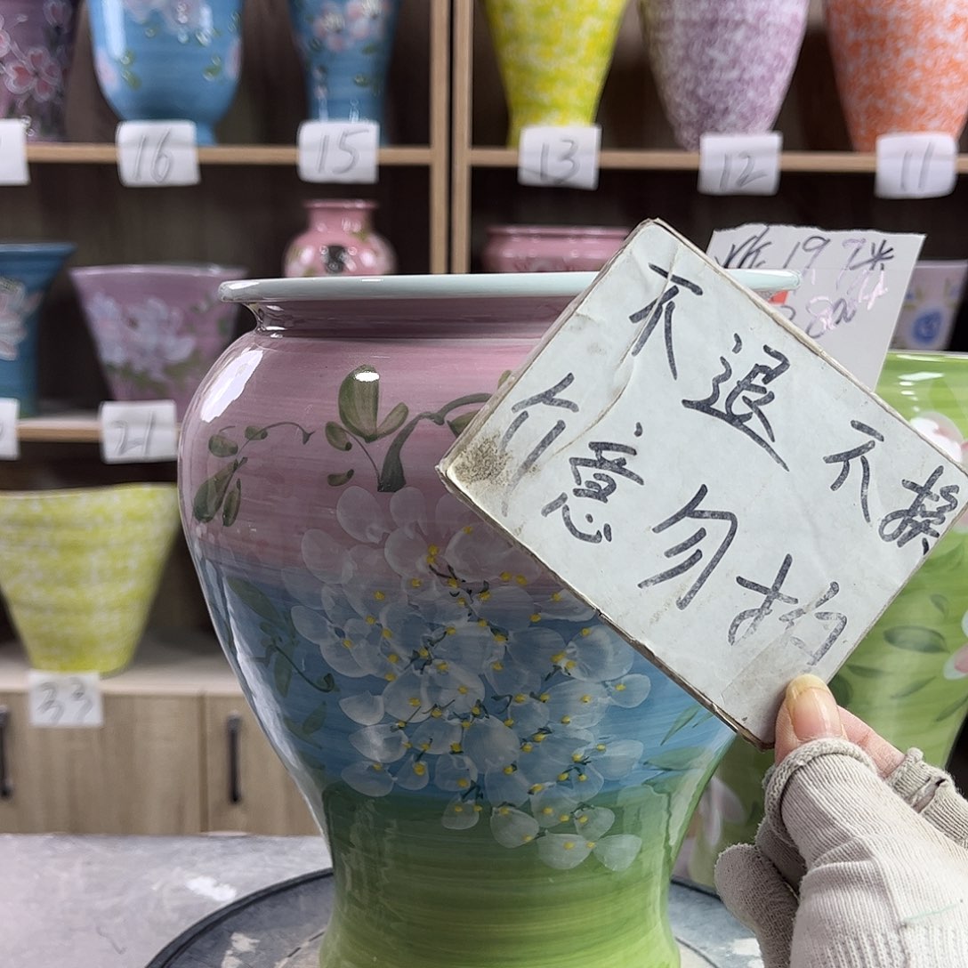 景德镇陶瓷花盆花盆