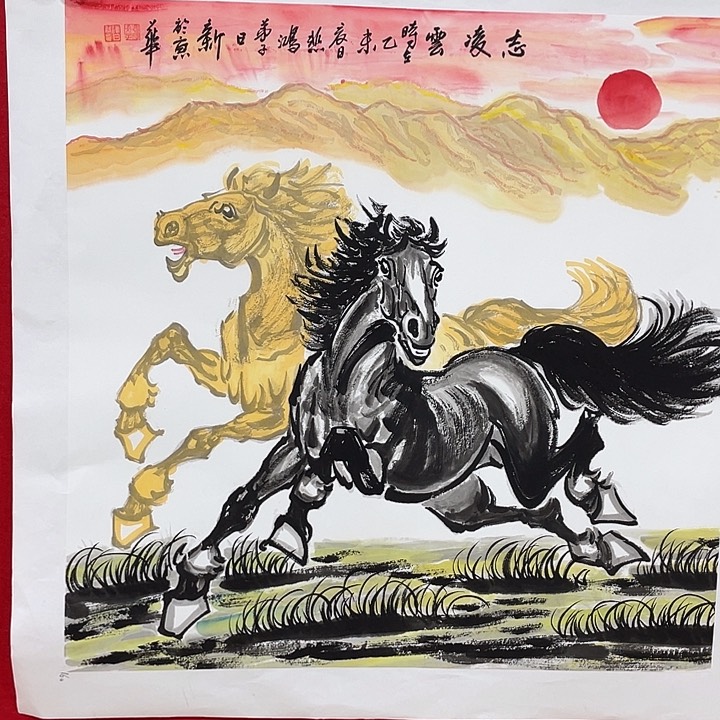 日新画作欣赏作品