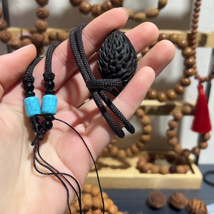 璇***祁手串/手链核桃野生桃枭野生桃枭