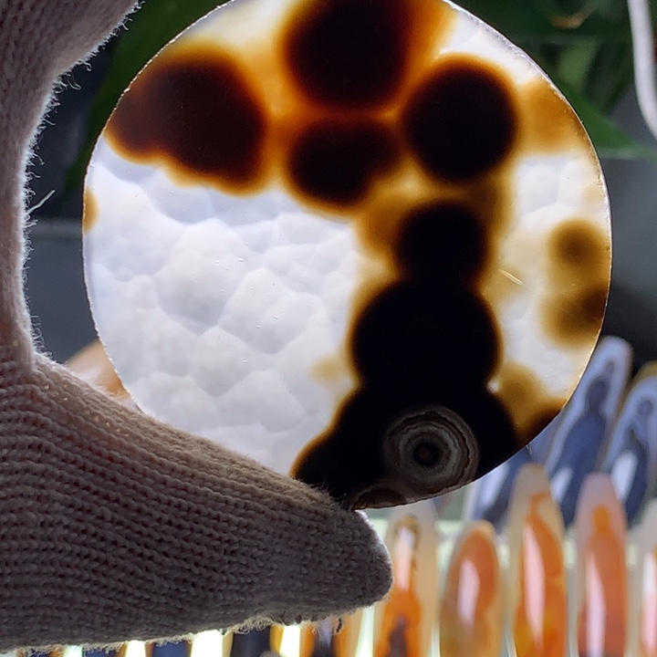 未镶嵌玛瑙/玉髓珠宝半成品130