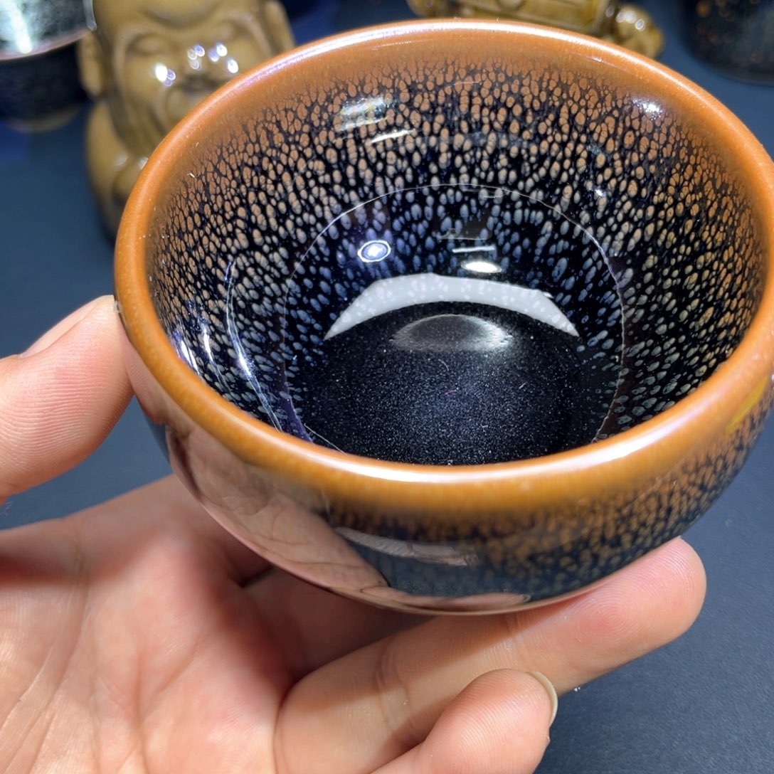 茶盏建盏手握泡茶主人杯