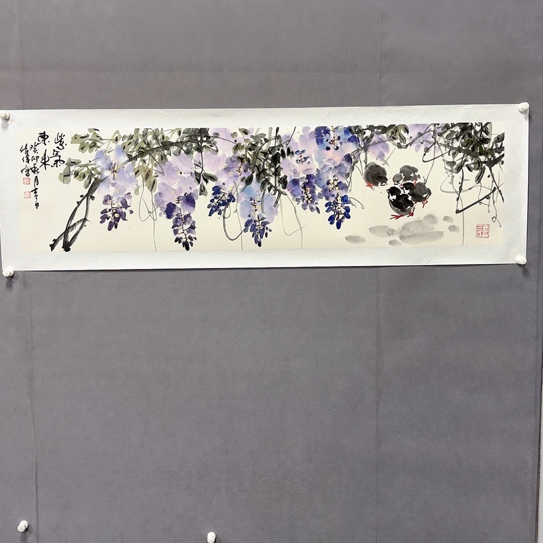 国画国画纯手绘作品请放心去藏