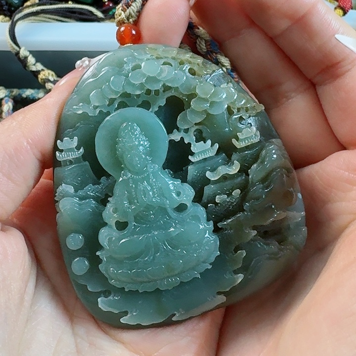 和田玉挂件未镶嵌