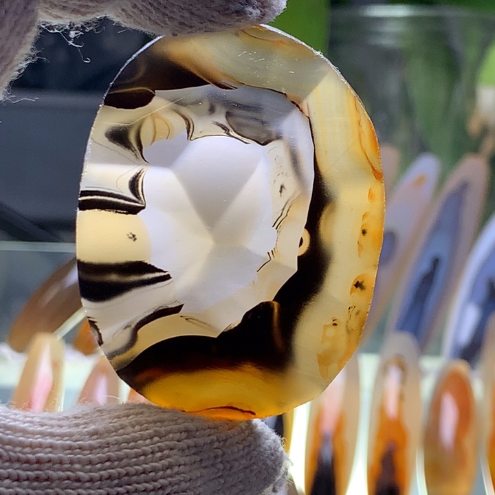 未镶嵌玛瑙/玉髓珠宝半成品117