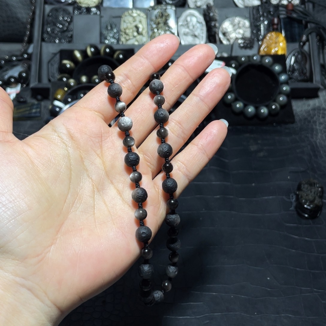 黑曜岩珠宝奇石未镶嵌'****）