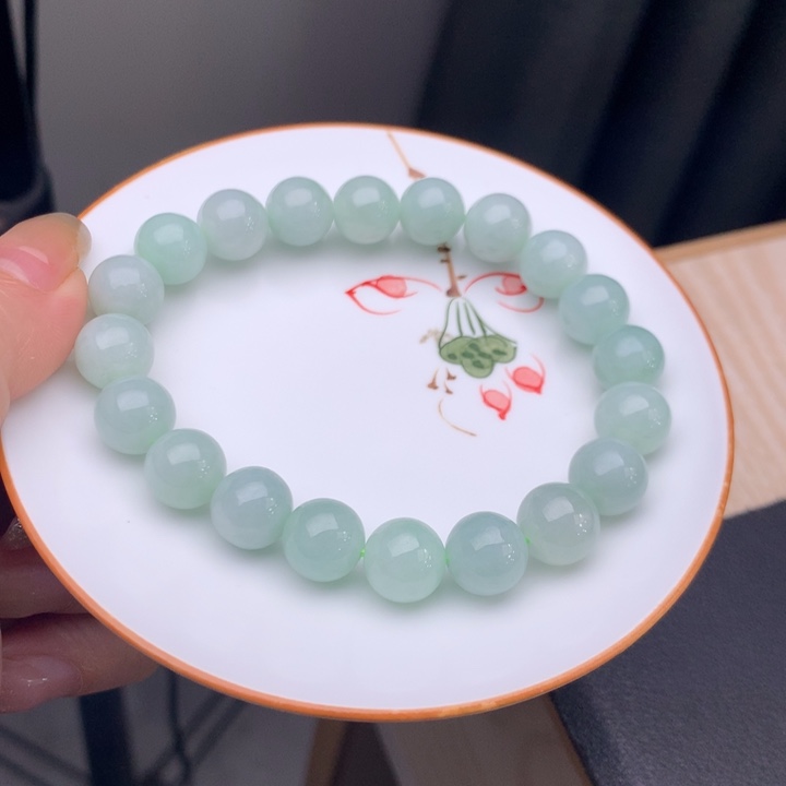 翡翠未镶嵌手链翡翠d40卡10