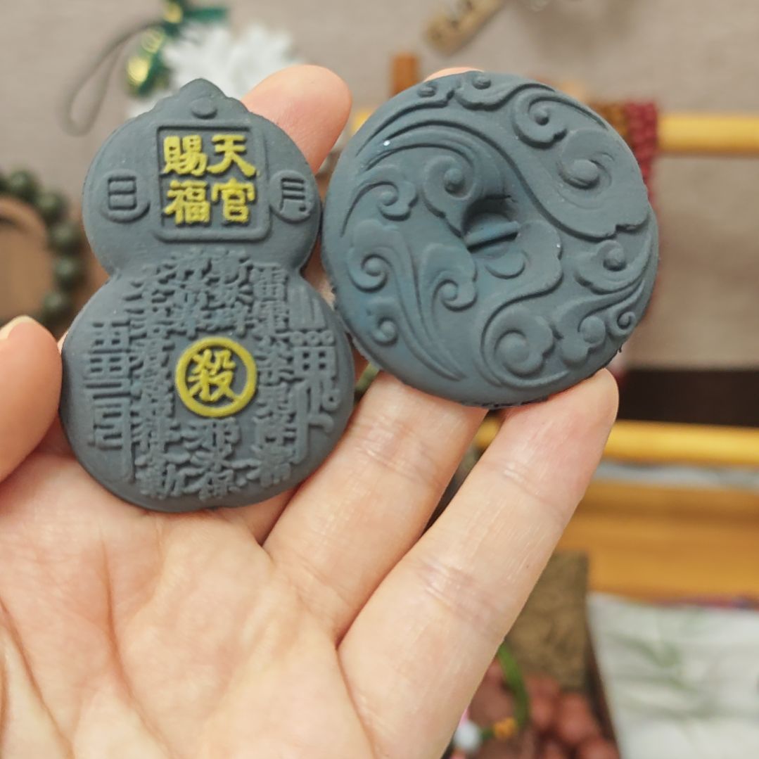 泥塑冰箱贴两个福利白玫瑰
