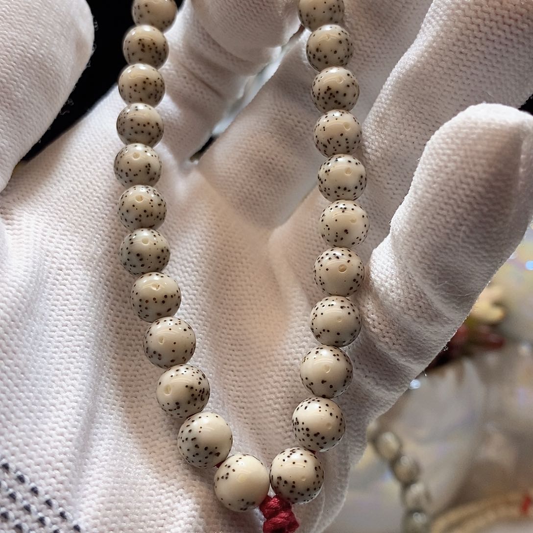 星月菩提手串骨瓷白8