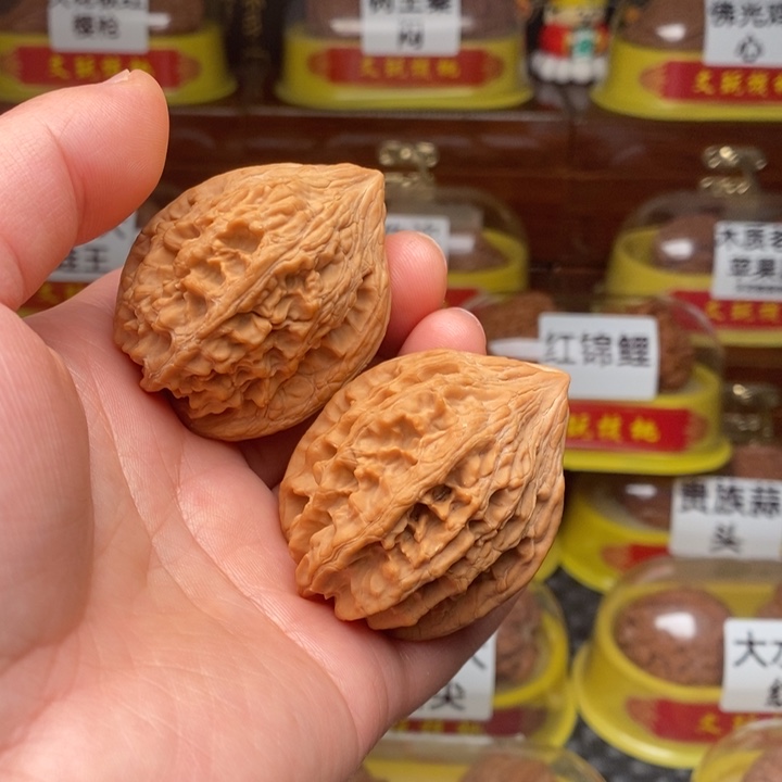 吊坠文玩核桃大沽石42