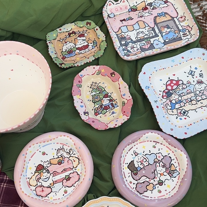 瓷片火火火火火逛集市咯