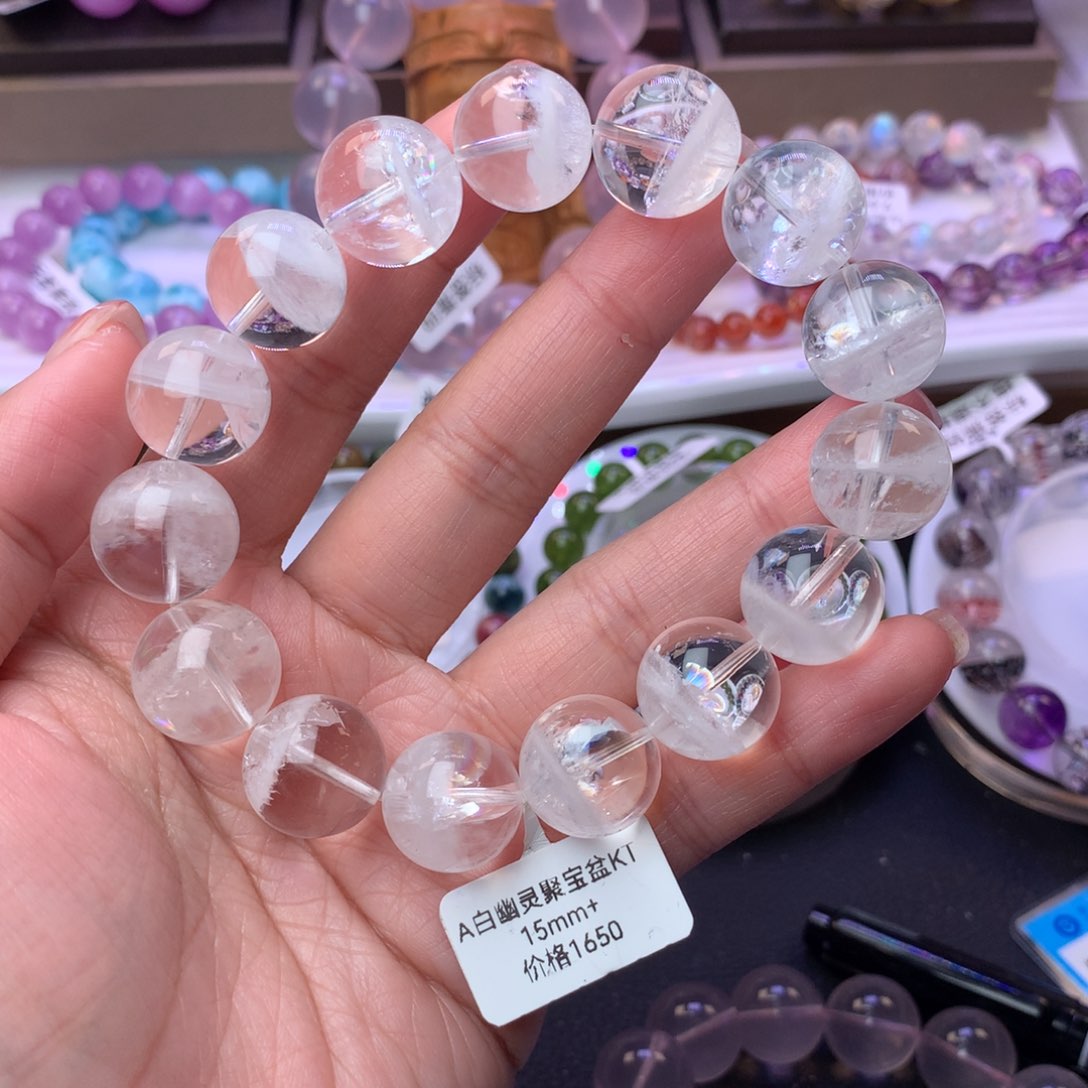 水晶手链未镶嵌石***美手链