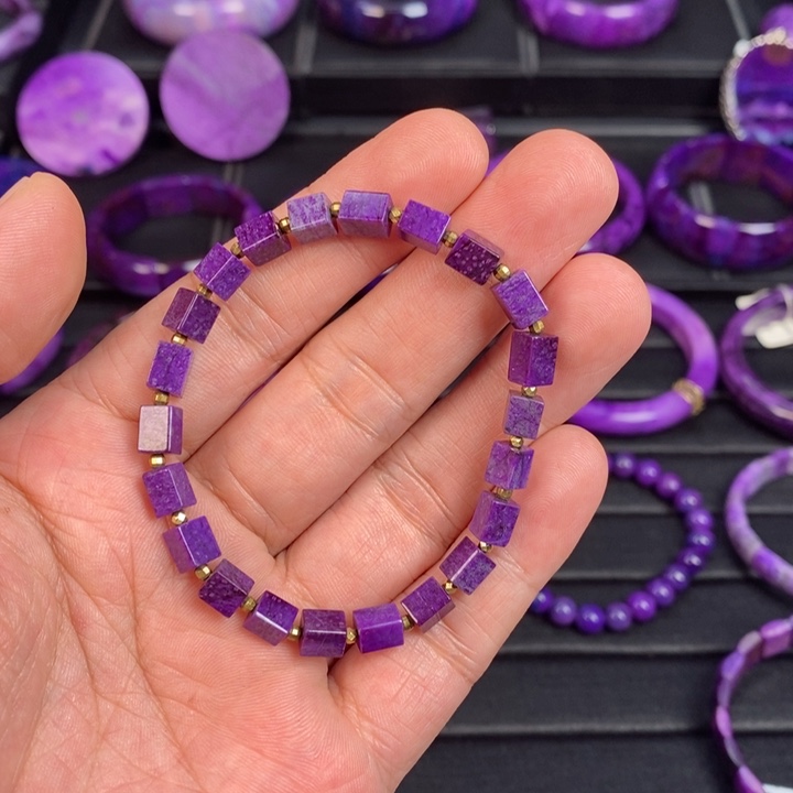 苏纪石（舒俱来）手链未镶嵌