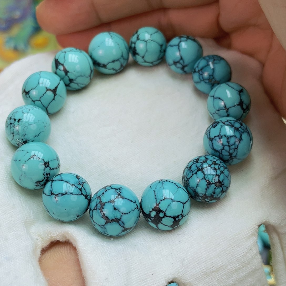 未镶嵌绿松石手链