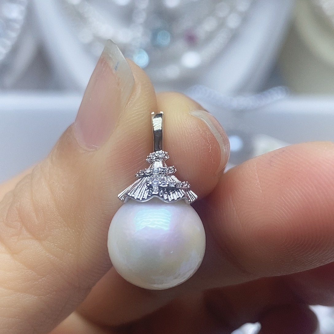 未镶嵌吊坠淡水珍珠