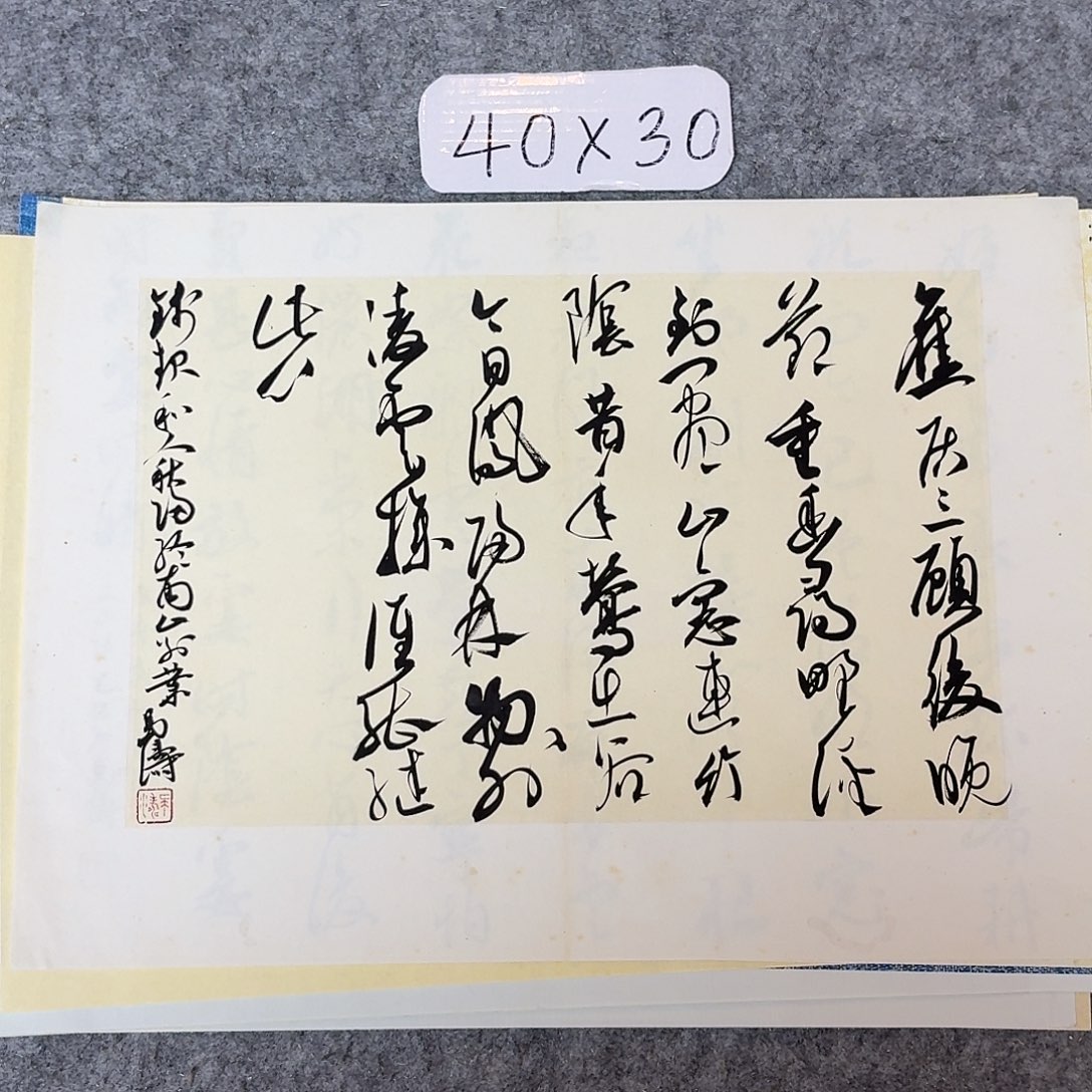 书法中书马涛40+30