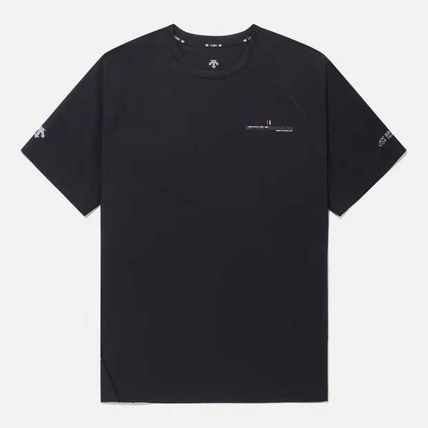 DESCENTE/迪桑特GBR / SCO铁人三项队联名弹力冰感短袖都市IWH42