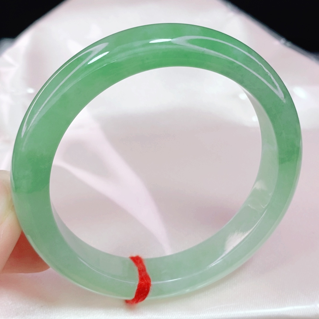 未镶嵌手镯翡翠52.3正圈