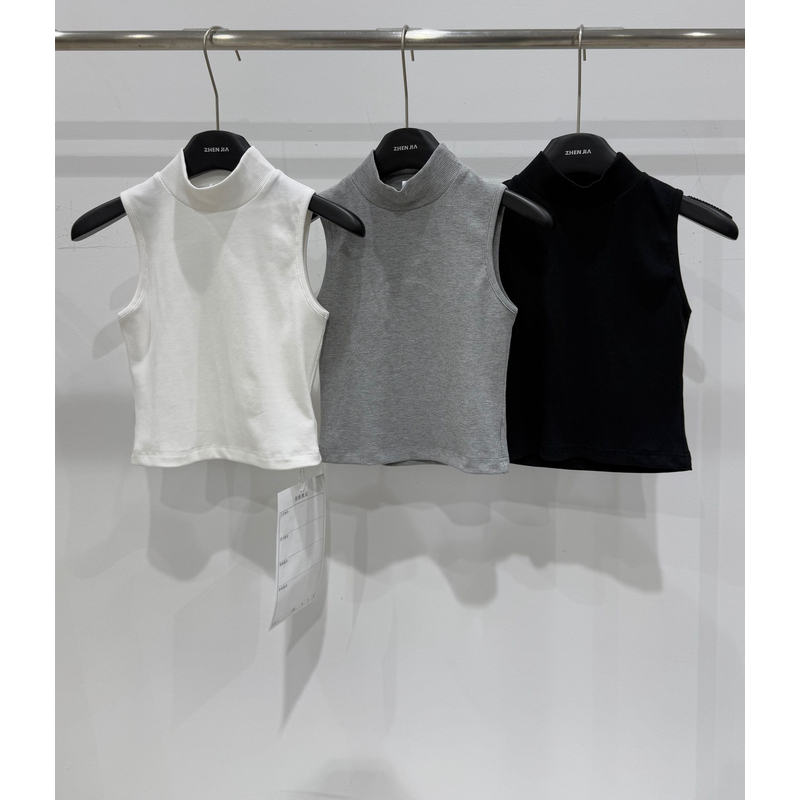 【娇娇私服定制】新款上新高腰短款背心（衣长40）50808#