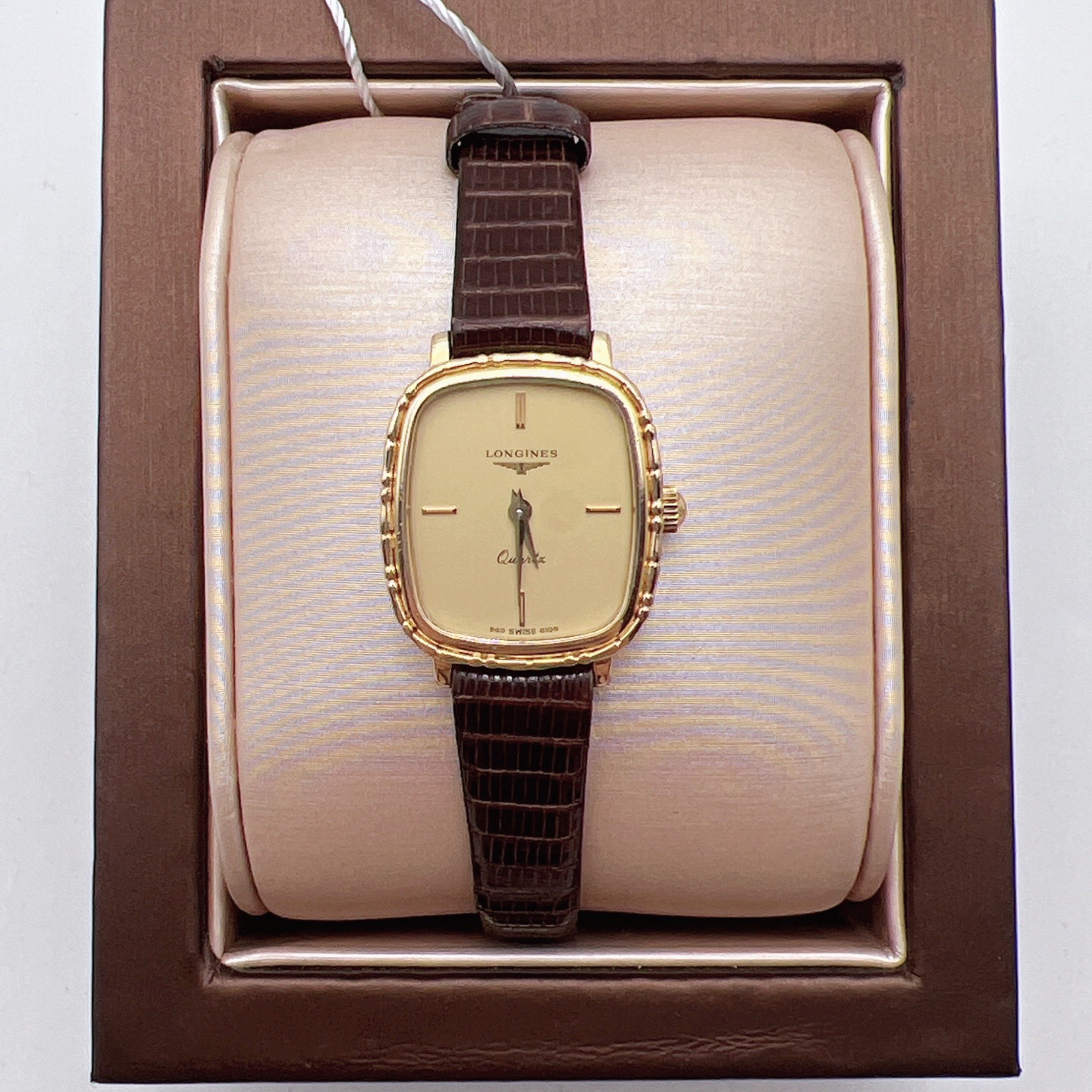 95新 Longines/浪琴 大浪琴19980石英赠表带赠手链