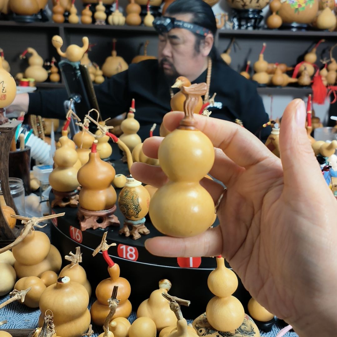 用***4葫芦福禄双全手把件