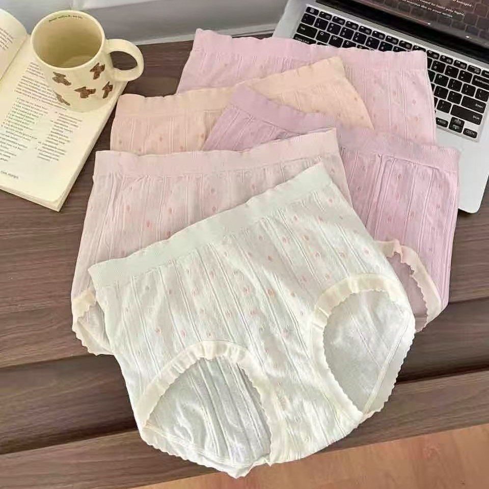 女士短裤-米 2618时尚潮流柔软舒适糖果色系【颜色随机 拍一发五】 