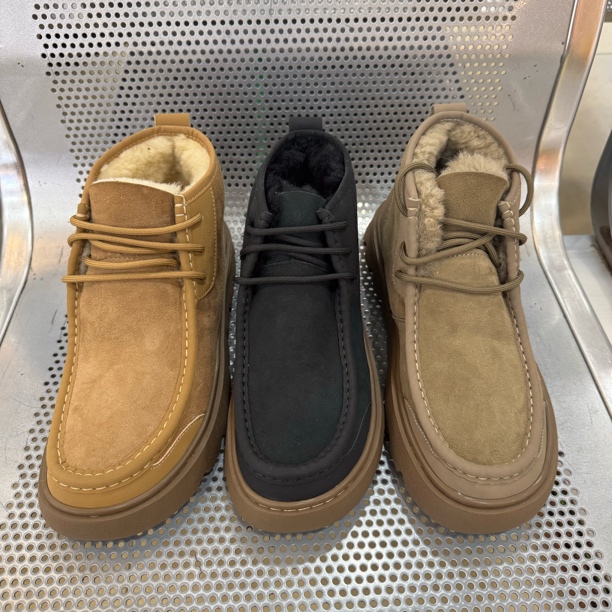 5832冬季羊毛一体加厚保暖防滑舒适休闲百搭潮流厚底时尚鞋