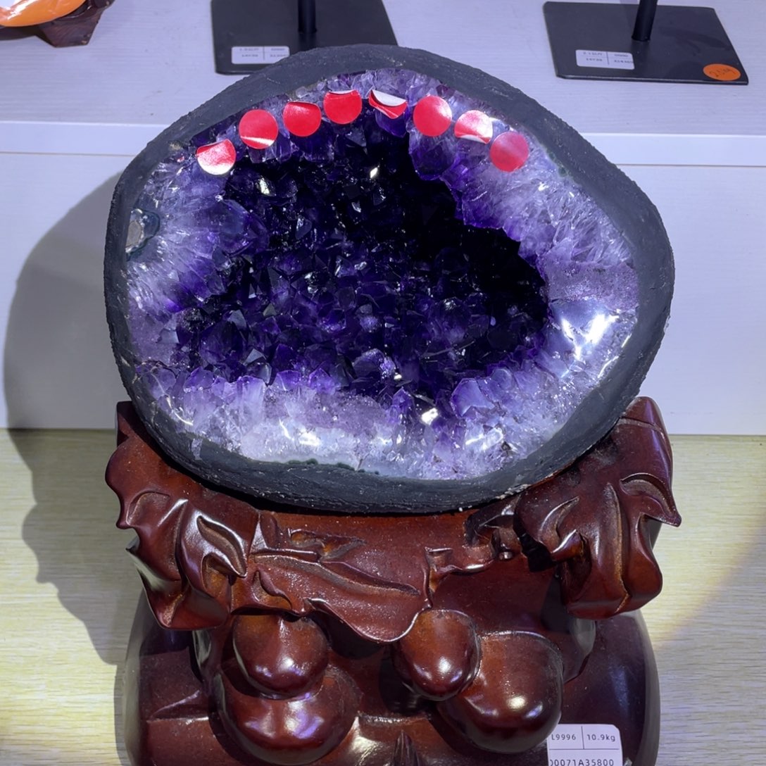 未镶嵌大型摆件（非配饰）紫晶