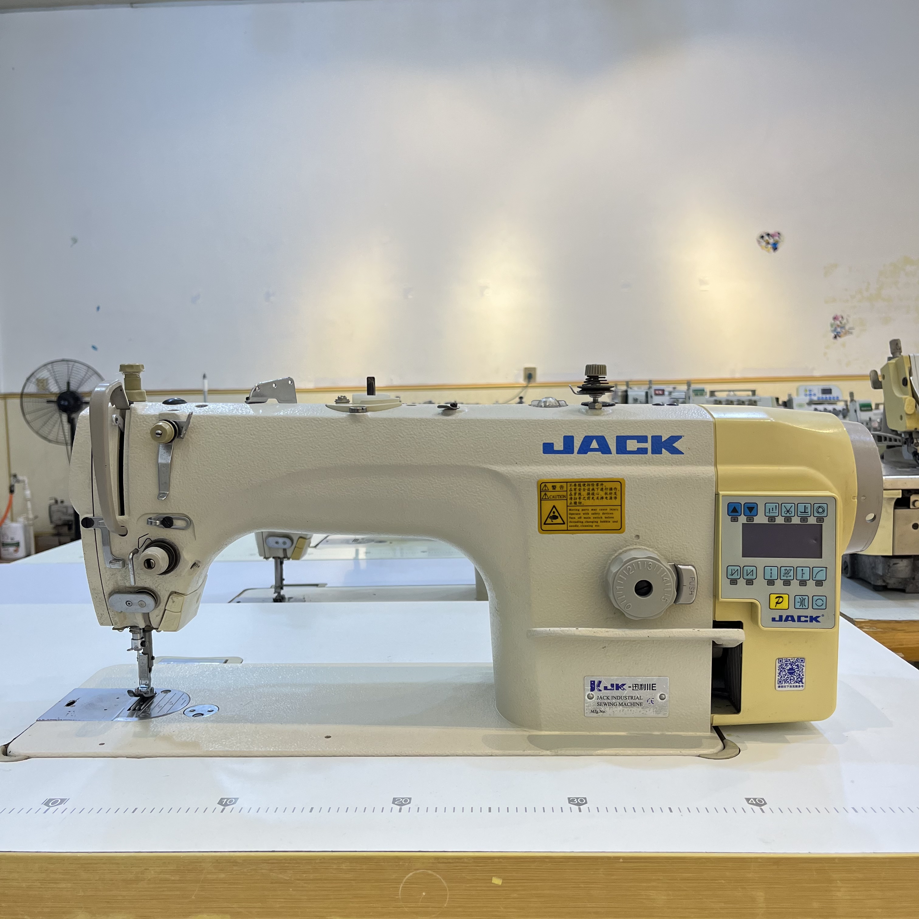 杰克迅利2全自动电脑平车 正品带钢印