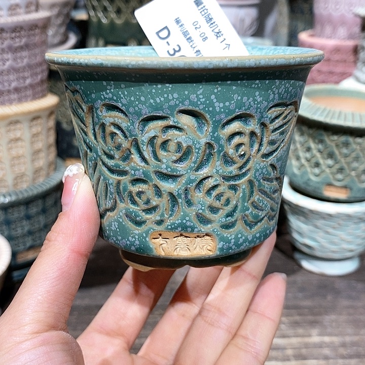 七里烧花盆2-8-368口径6