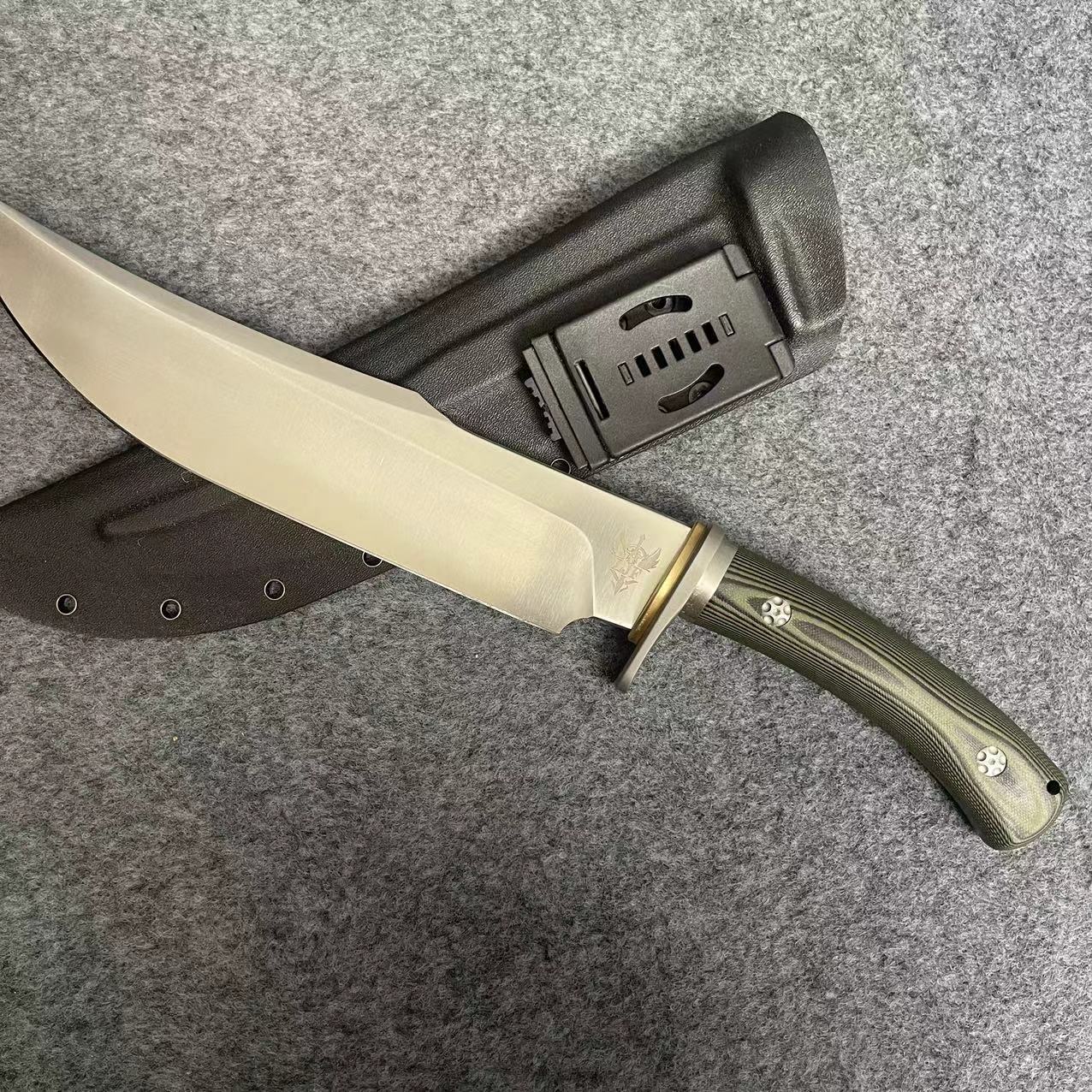 无明--龙泉清刀工艺品收藏品【未开刃】