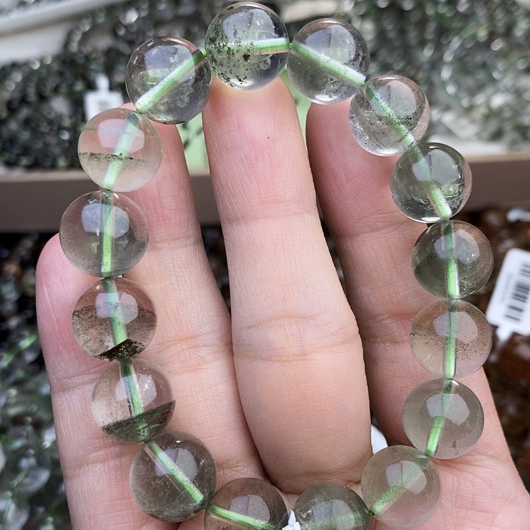 吕***6水晶手链未镶嵌卡13